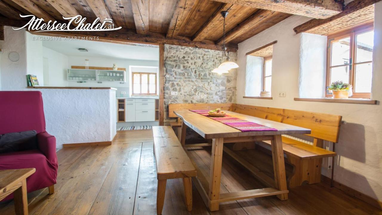 Attersee-Chalet Angermann Familie Spalt Steinbach am Attersee Ngoại thất bức ảnh