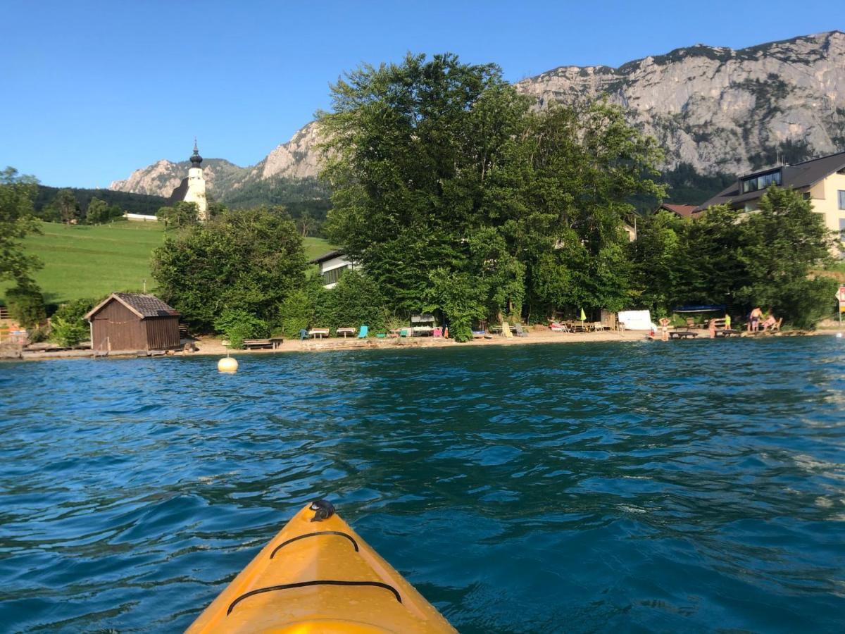 Attersee-Chalet Angermann Familie Spalt Steinbach am Attersee Ngoại thất bức ảnh