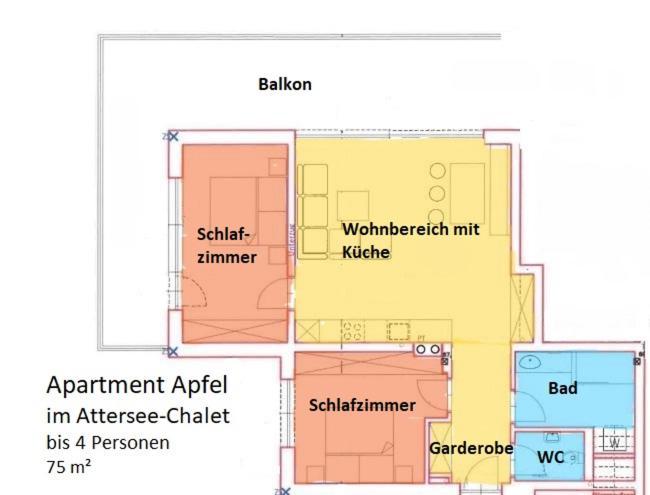 Attersee-Chalet Angermann Familie Spalt Steinbach am Attersee Phòng bức ảnh