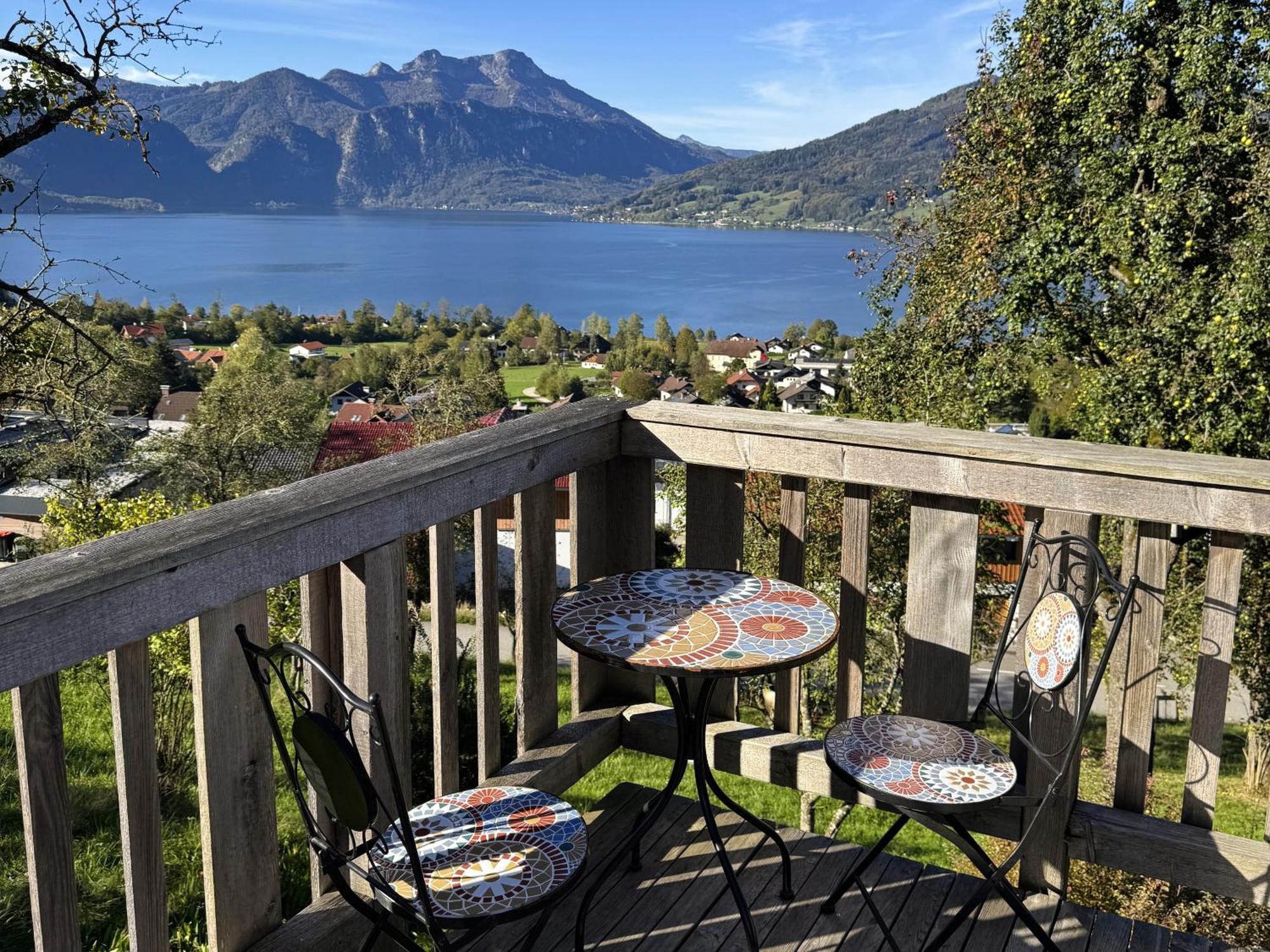 Attersee-Chalet Angermann Familie Spalt Steinbach am Attersee Ngoại thất bức ảnh